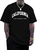 KESIHAN Mens Graphic T Shirts Mens Summer